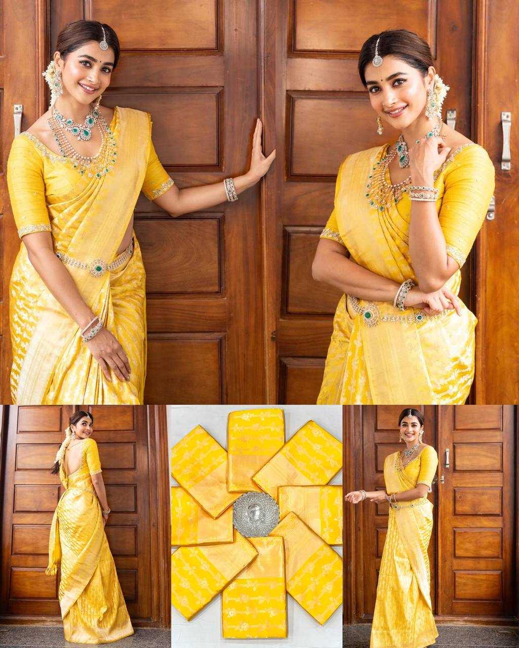 Litchi Silk Bollywood Designer Saree