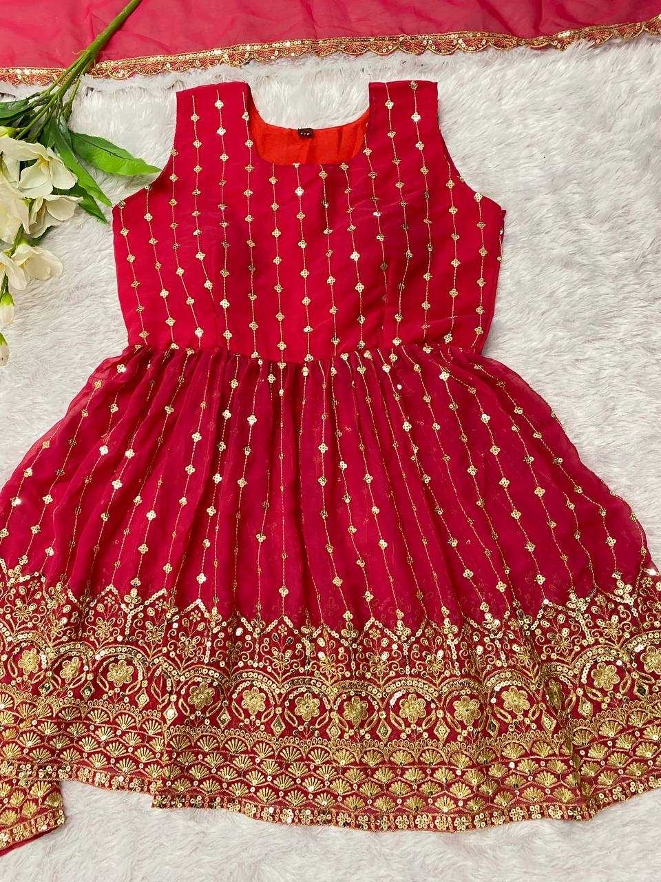 Faux Georgette Designer Suit