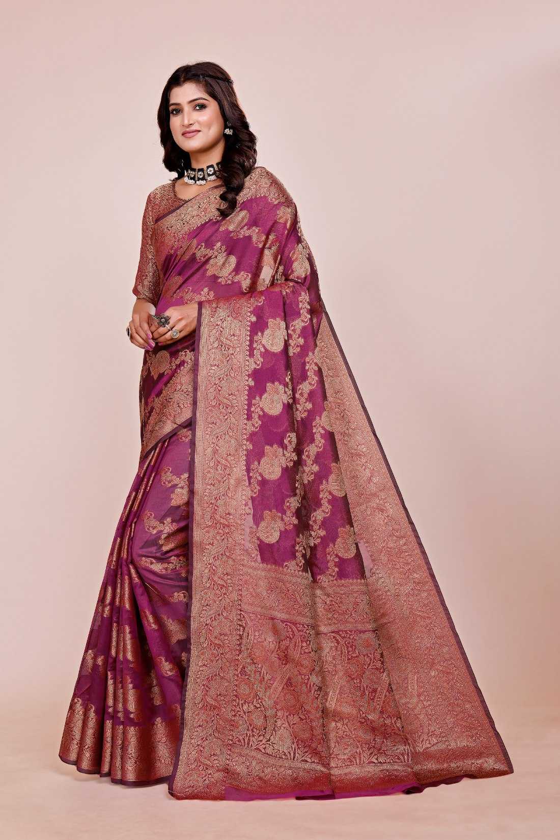 Organza Silk Saree