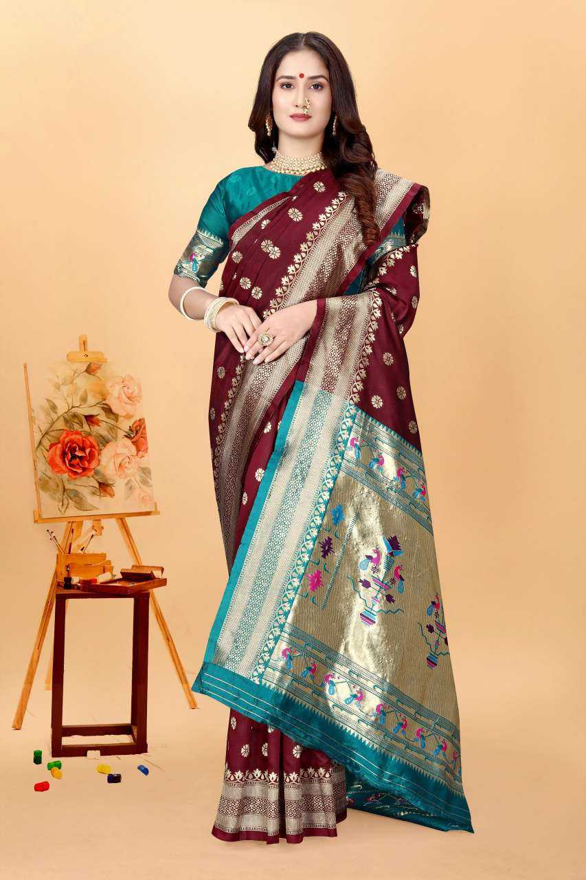 Soft Banarasi Silk Saree