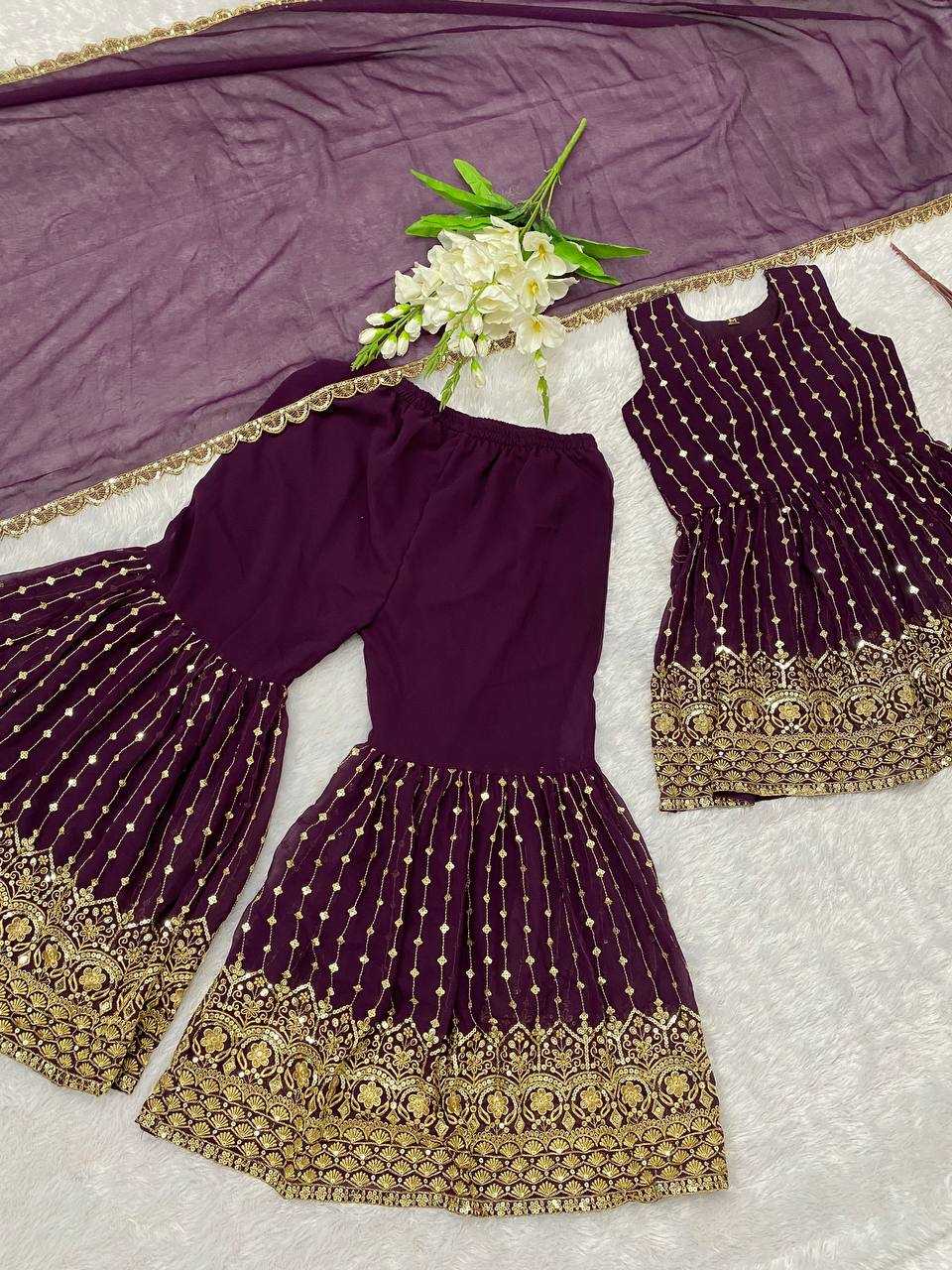 Faux Georgette Designer Suit