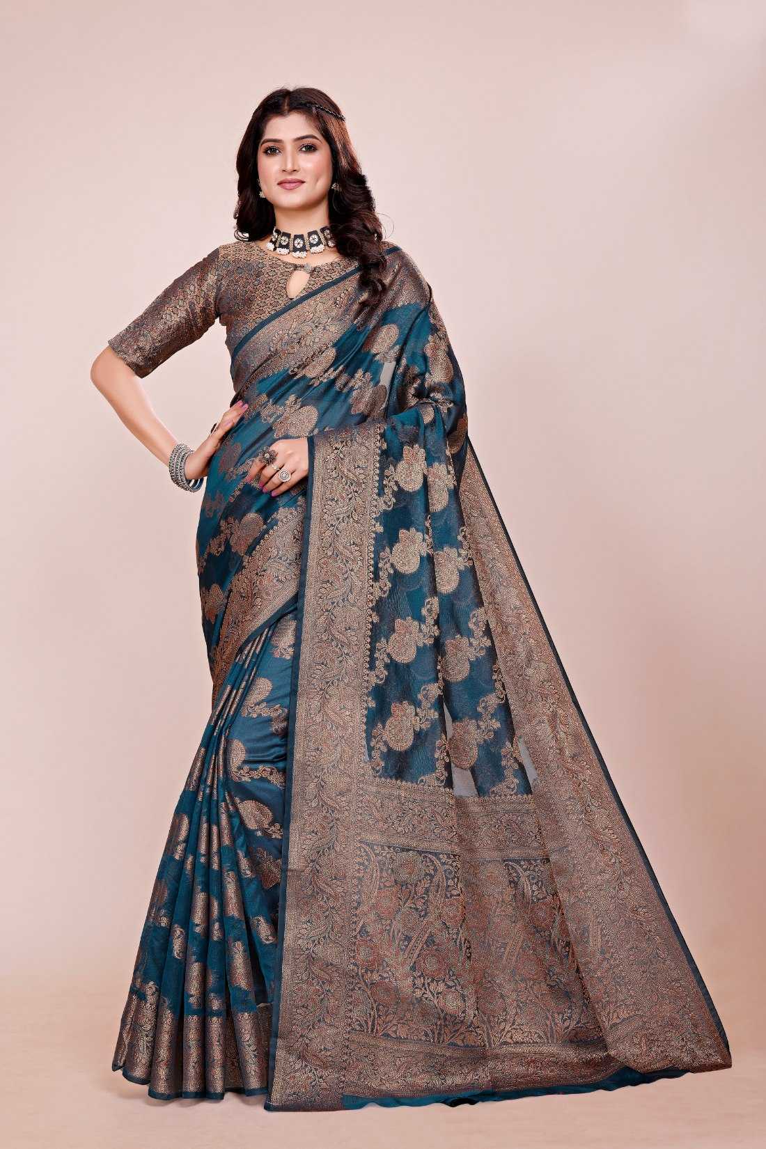 Organza Silk Saree