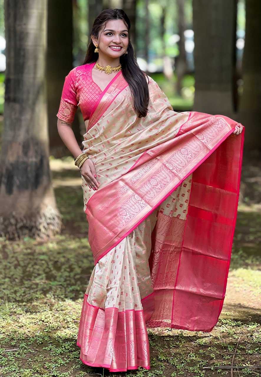 Tussar Silk Designer Saree