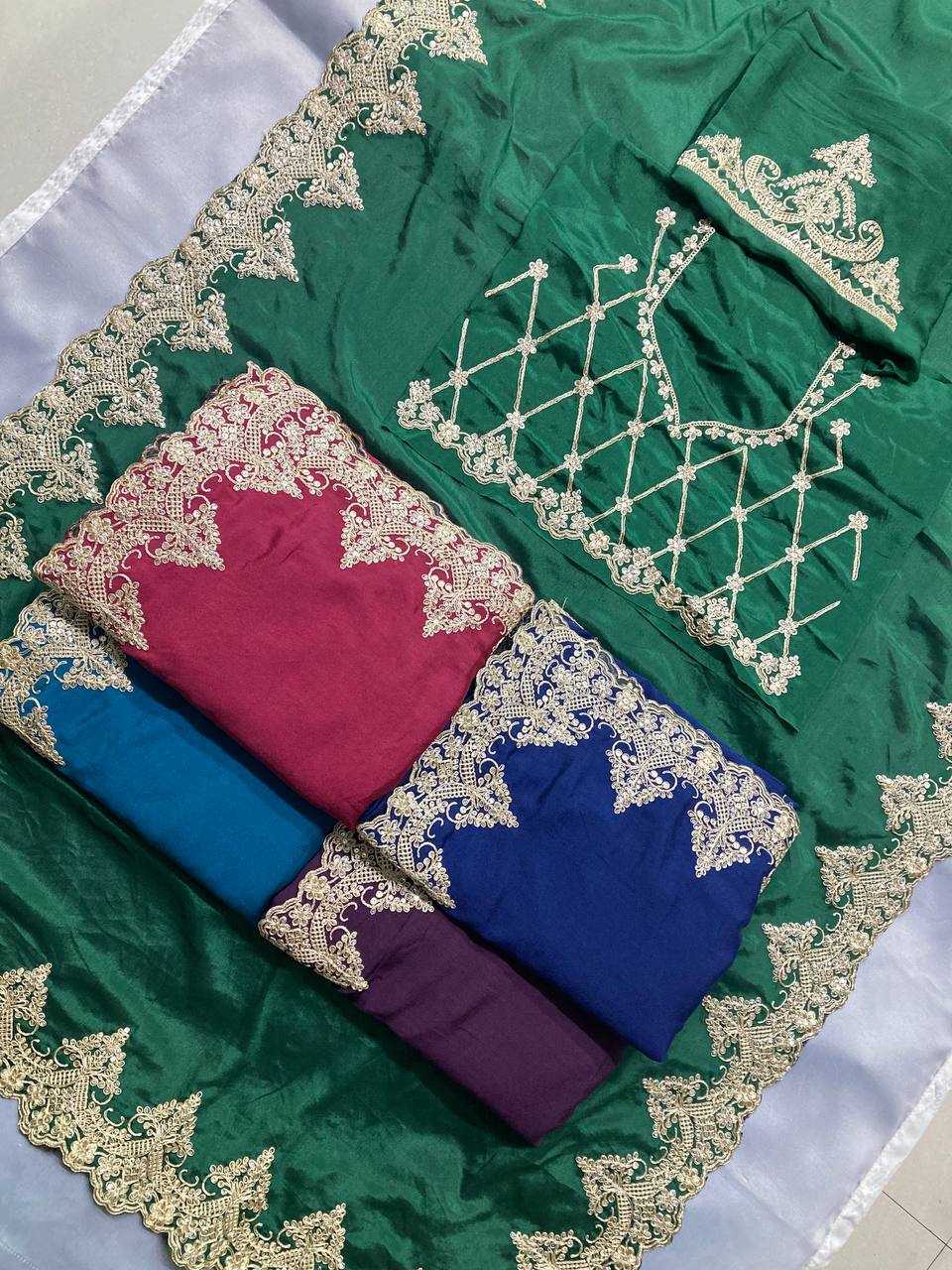 Madhuri Chinnon Silk Saree
