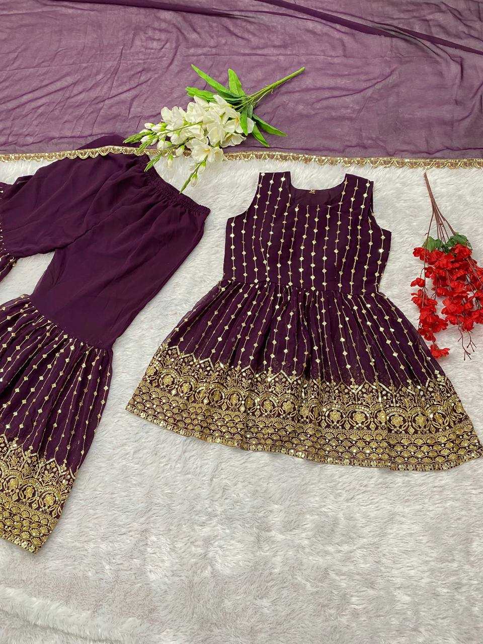 Faux Georgette Designer Suit