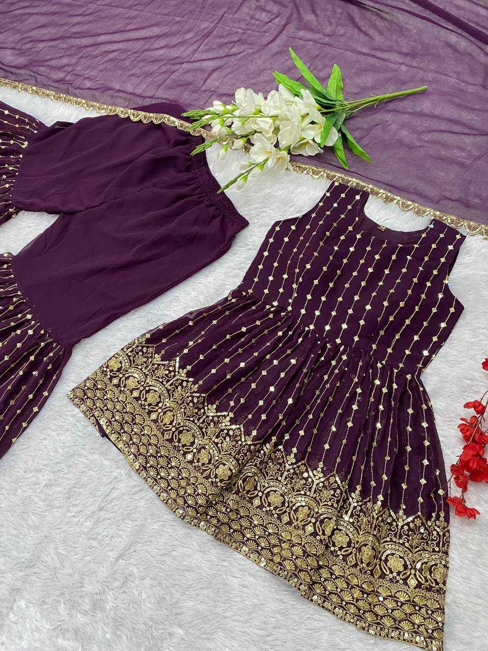 Faux Georgette Designer Suit