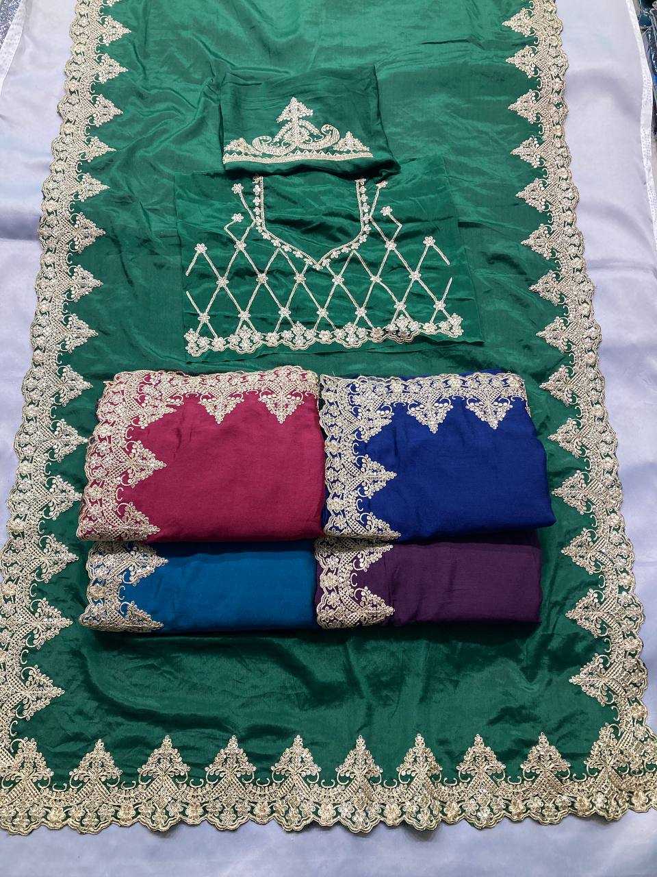 Madhuri Chinnon Silk Saree