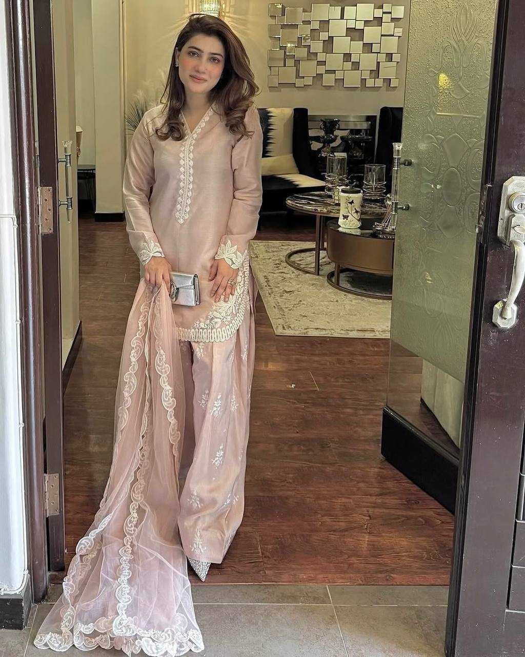 Amazing Designer Roman Silk Suit