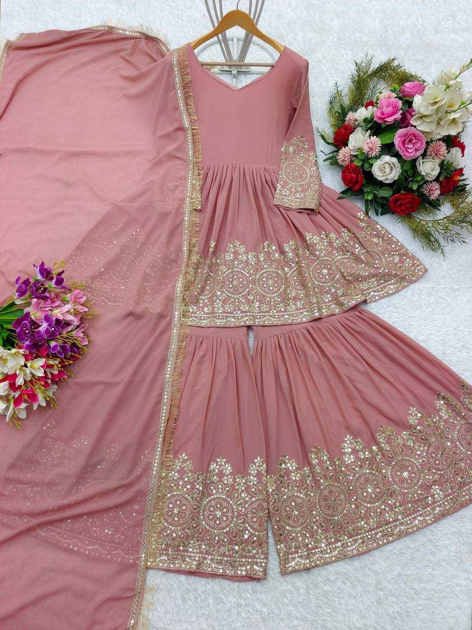Designer Elegant Sharara Suit