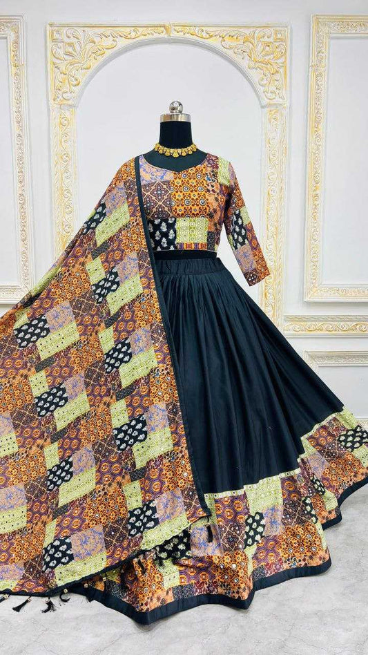 Muslin Cotton Festive Lehenga Collection