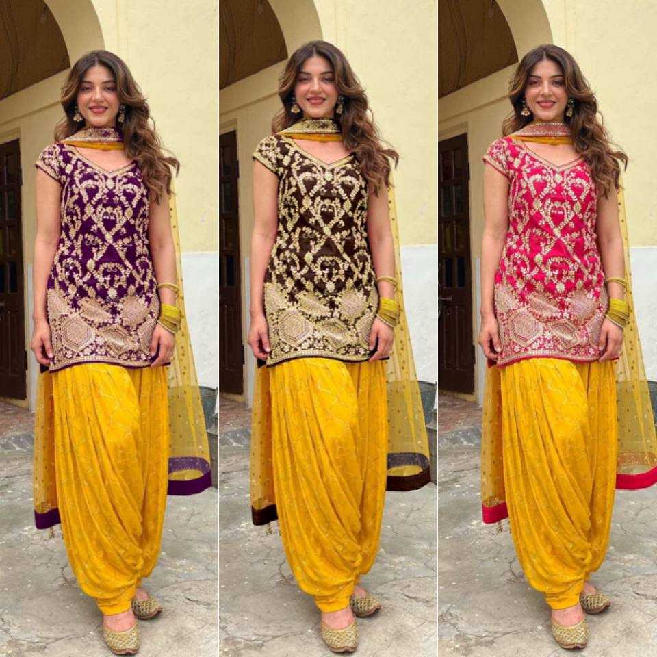 Embroidered Patiala Salwar Suit