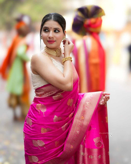 BANARASI SOFT SILK SAREE