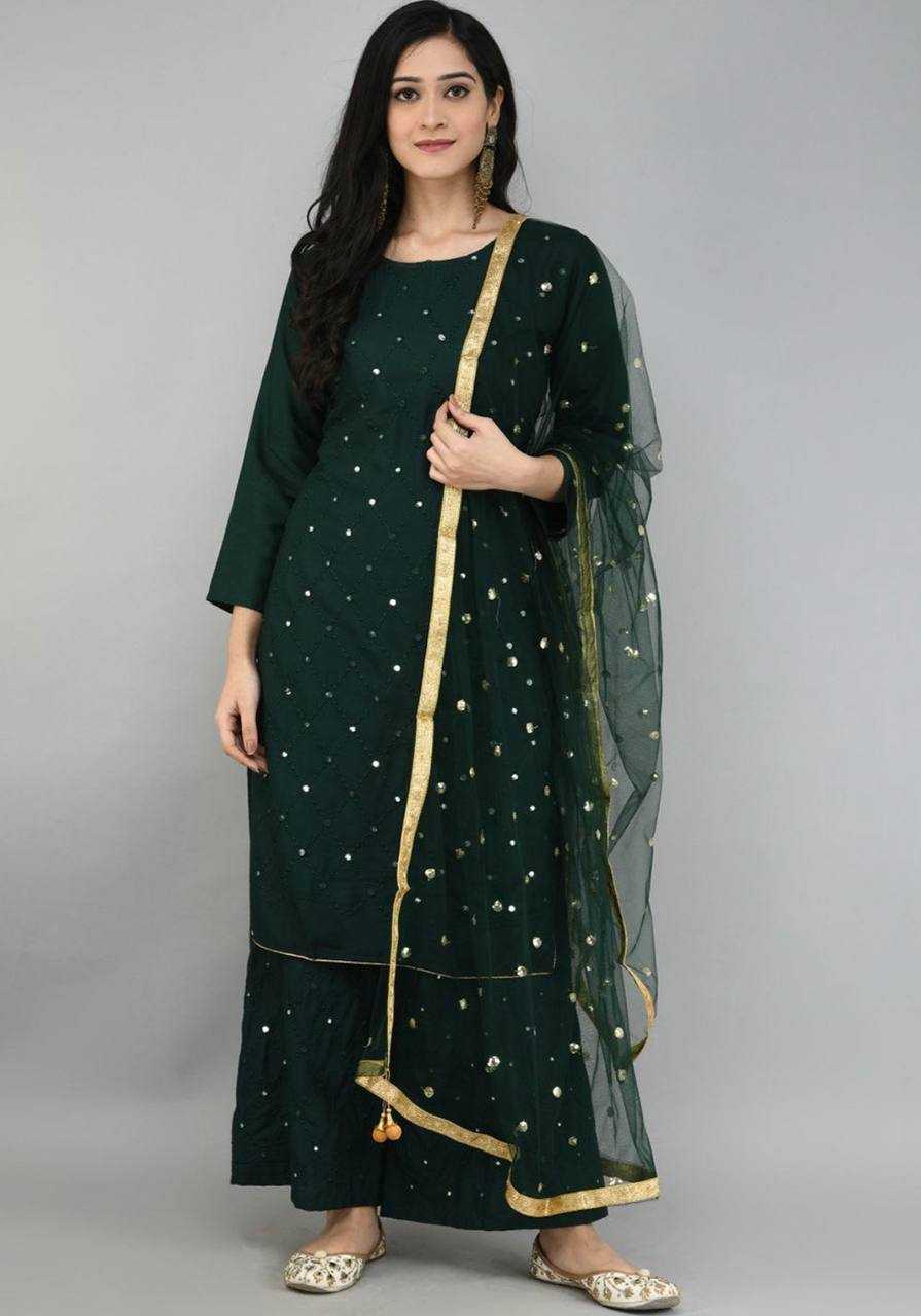 Reyon Cotton Anamika Suit