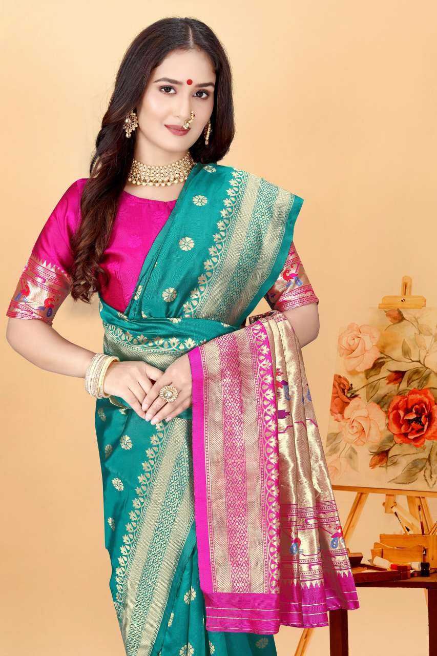 Soft Banarasi Silk Saree