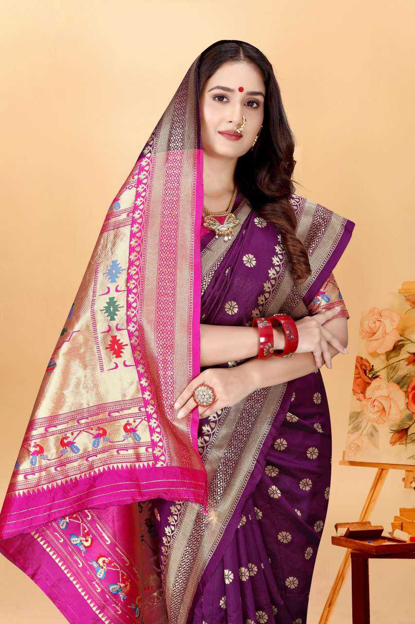 Soft Banarasi Silk Saree