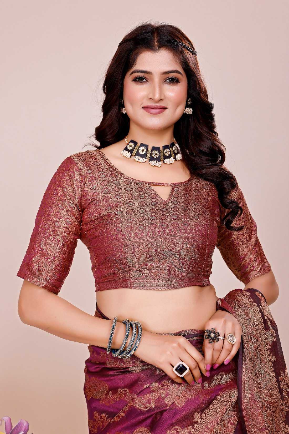 Organza Silk Saree