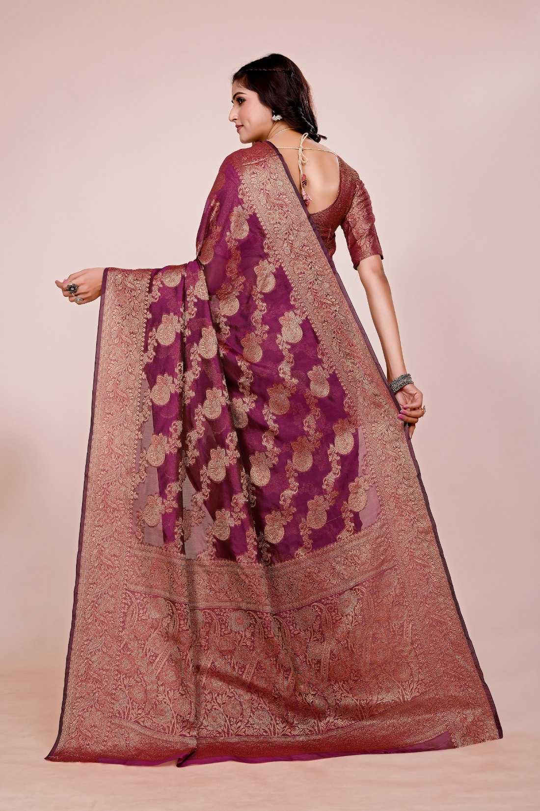 Organza Silk Saree
