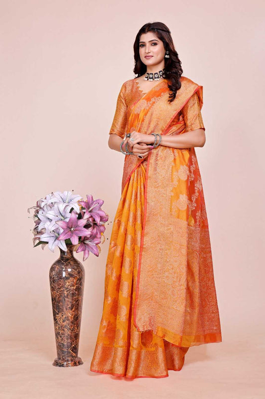 Organza Silk Saree