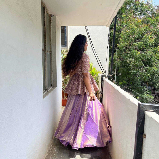 Amazing Designer Indowestern Lehenga Choli