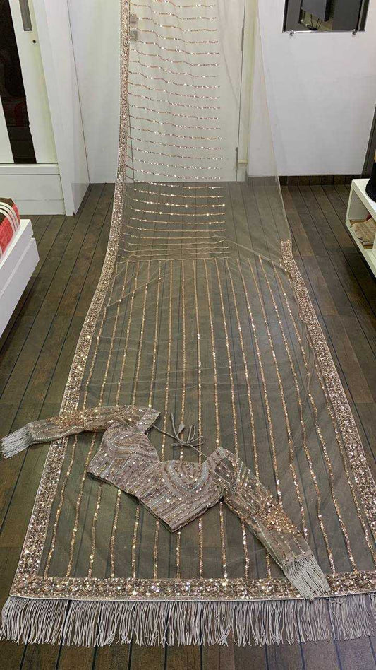 Sequence Net Saree