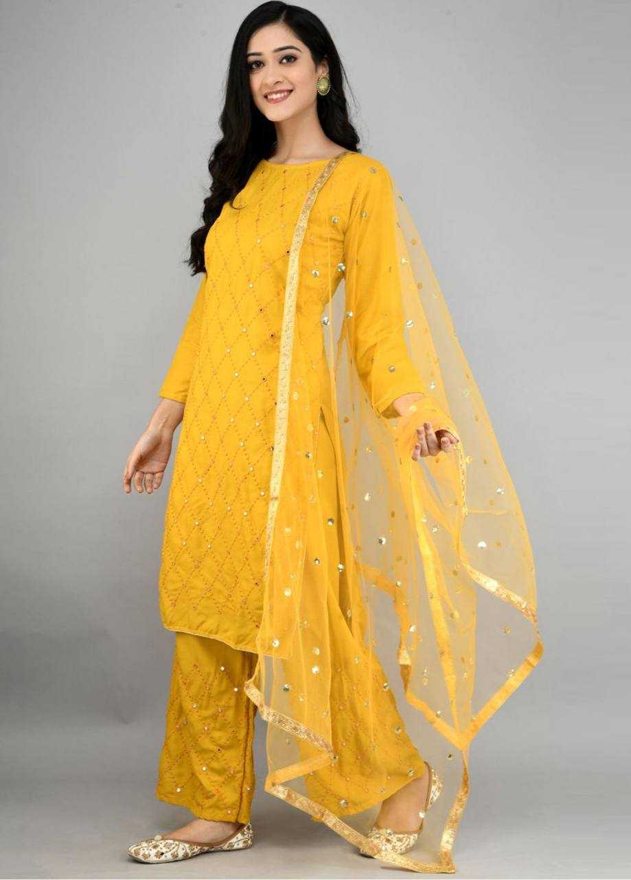 Reyon Cotton Anamika Suit