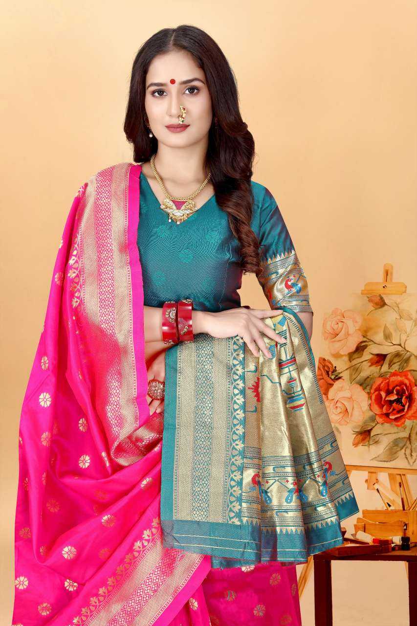 Soft Banarasi Silk Saree
