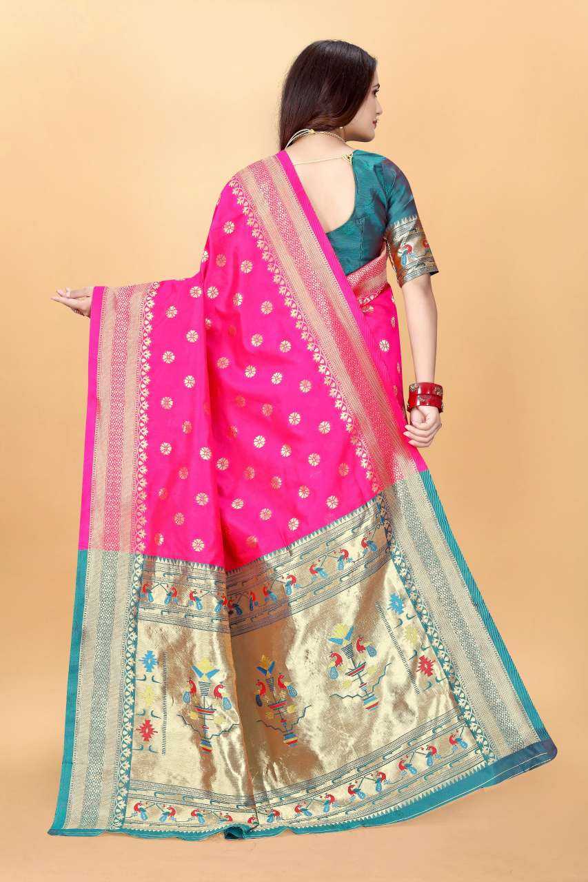 Soft Banarasi Silk Saree