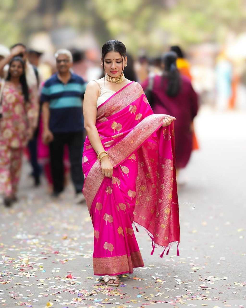 BANARASI SOFT SILK SAREE