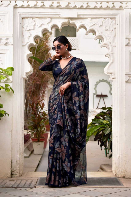 Viscose Part wear Sarees