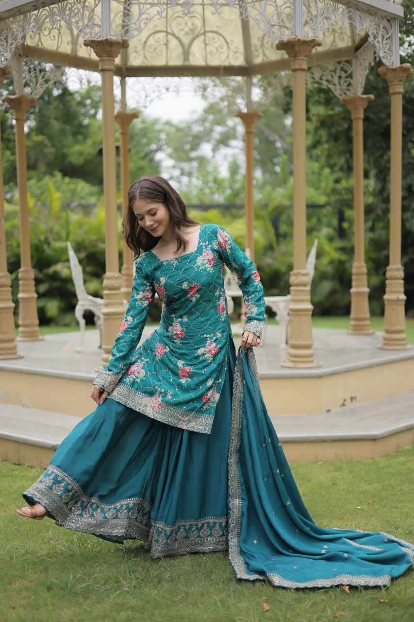 Party Wear Sharara Suit