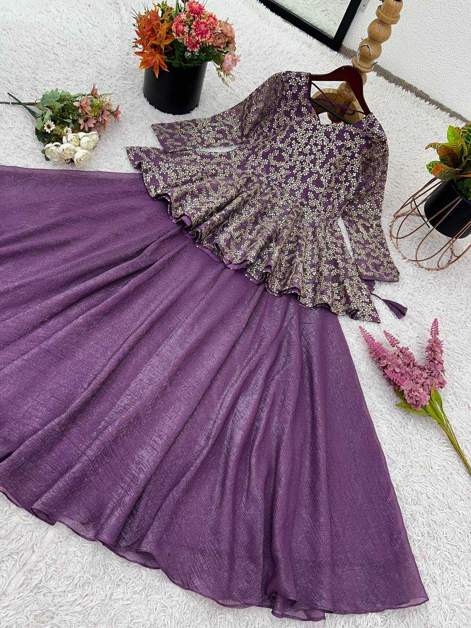 Amazing Designer Indowestern Lehenga Choli