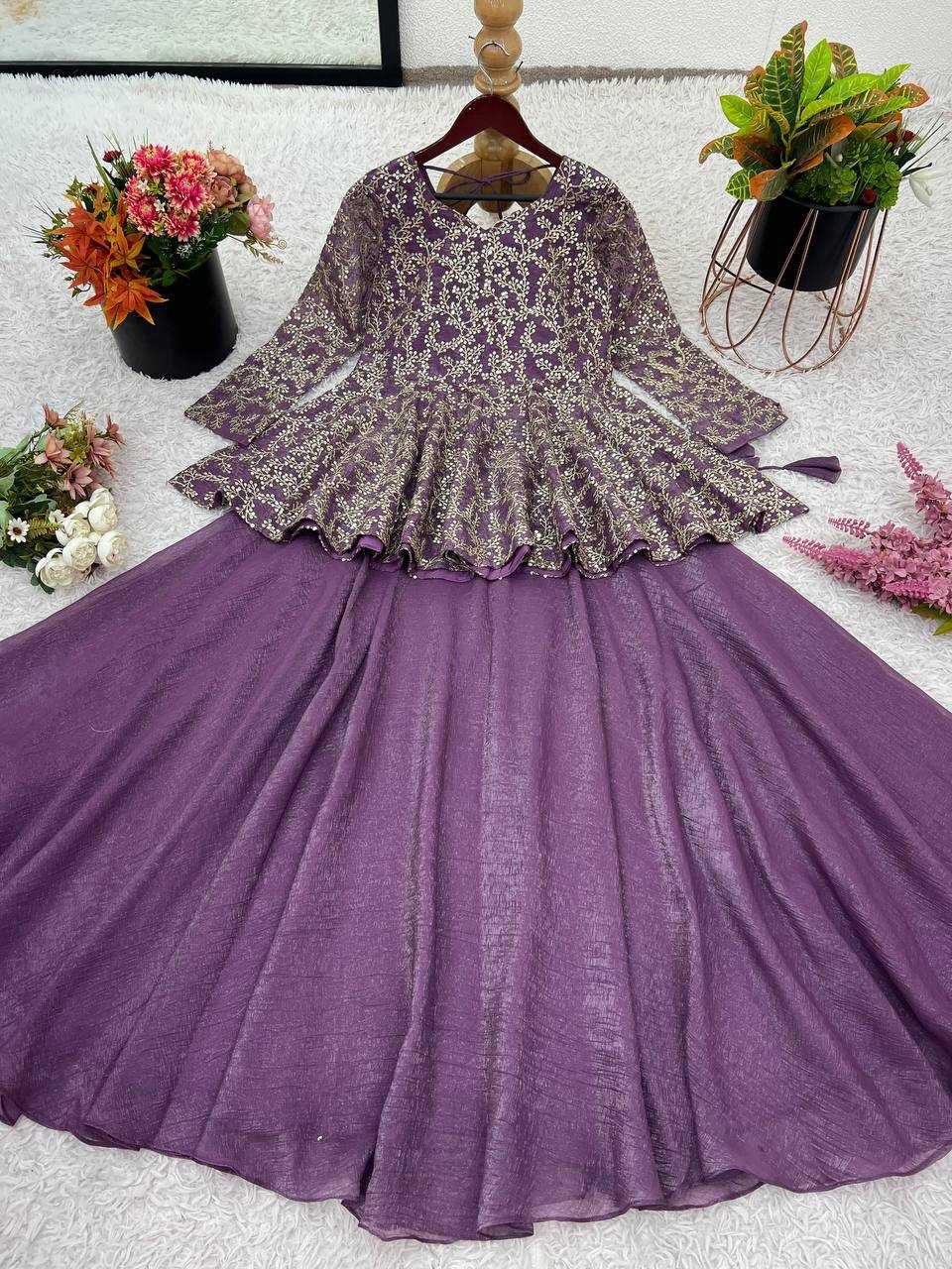 Amazing Designer Indowestern Lehenga Choli