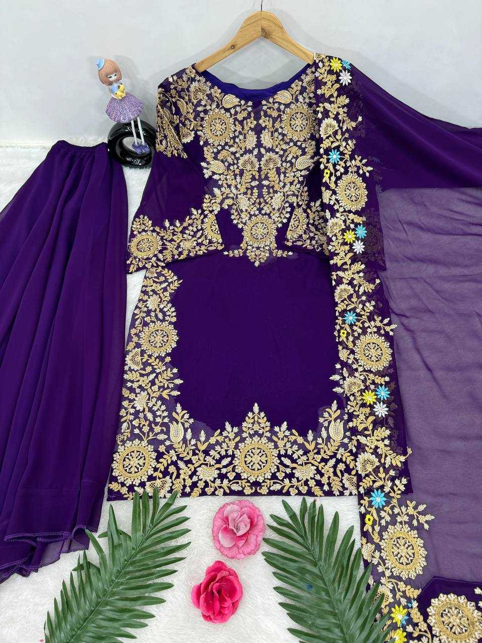 Georgette Designer Suit