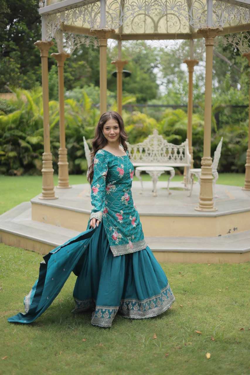 Party Wear Sharara Suit