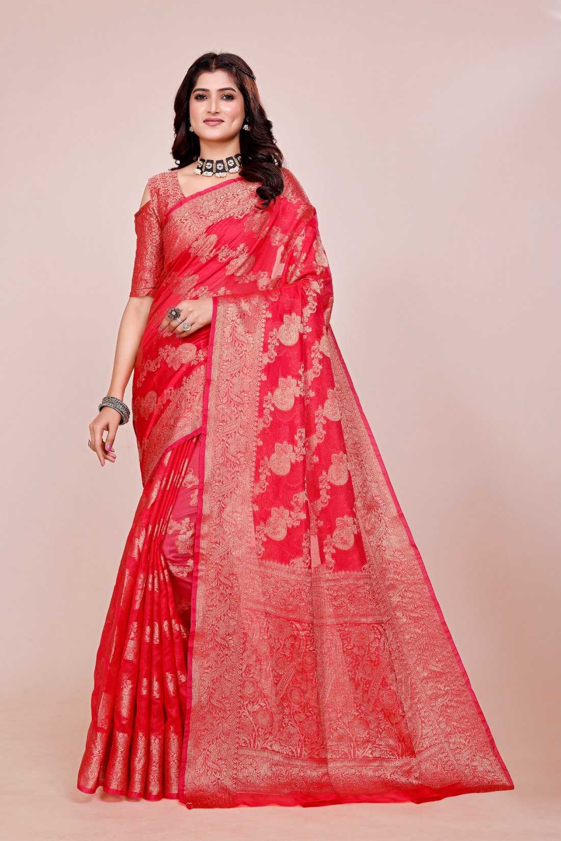 Organza Silk Saree