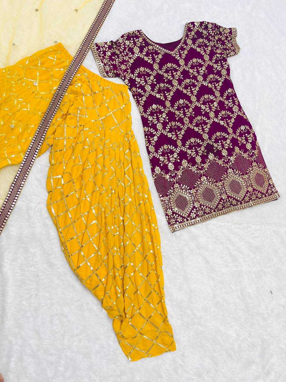 Embroidered Patiala Salwar Suit