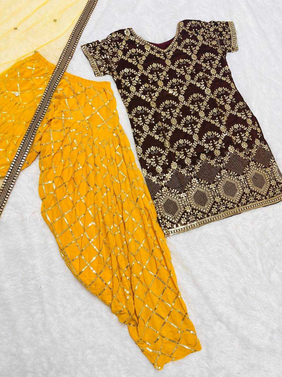 Embroidered Patiala Salwar Suit