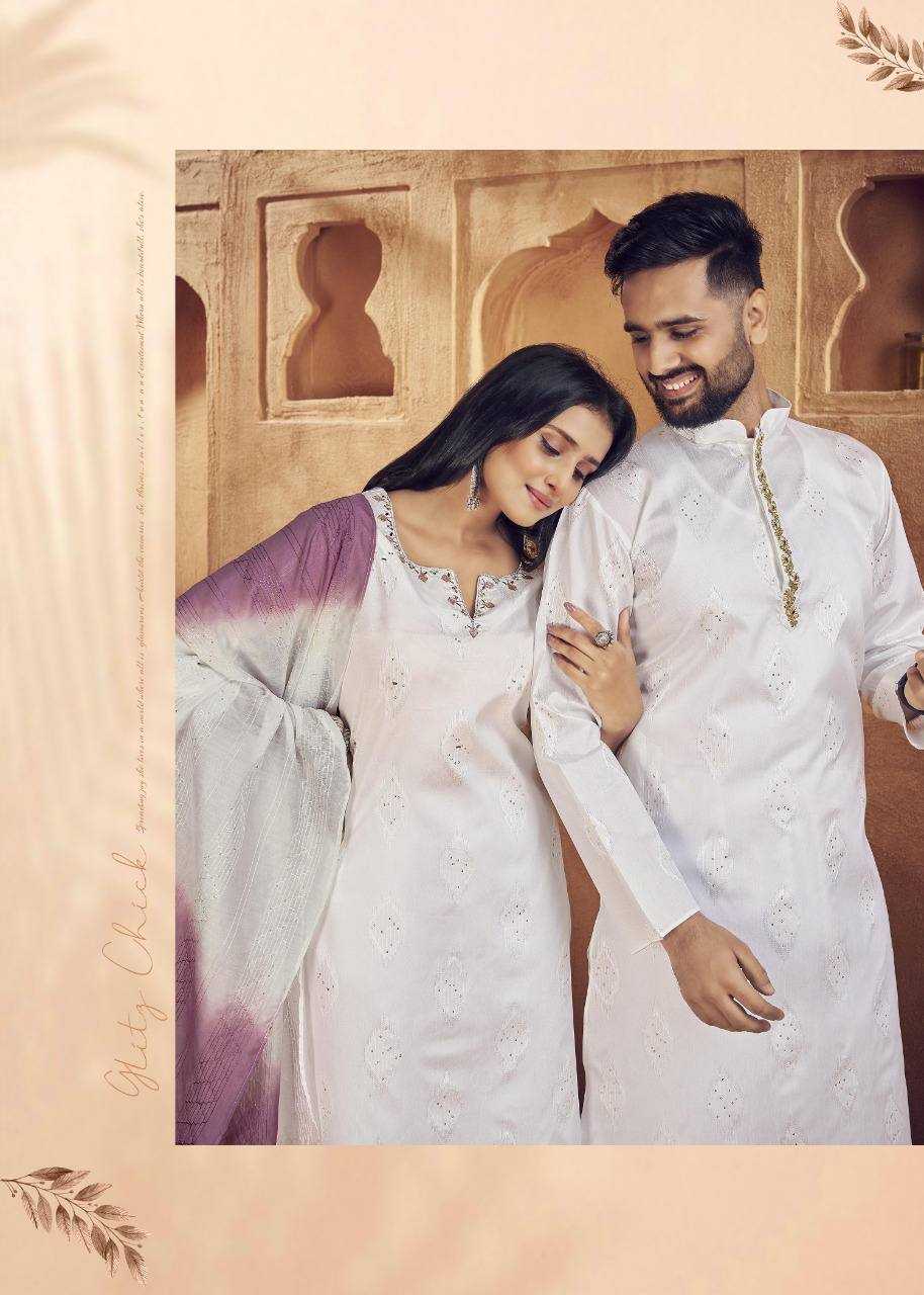 Couple Wear Jacquard Silk Collection
