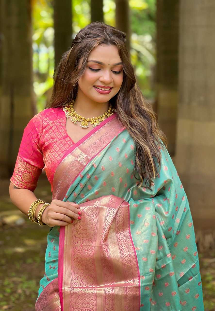 Tussar Silk Designer Saree