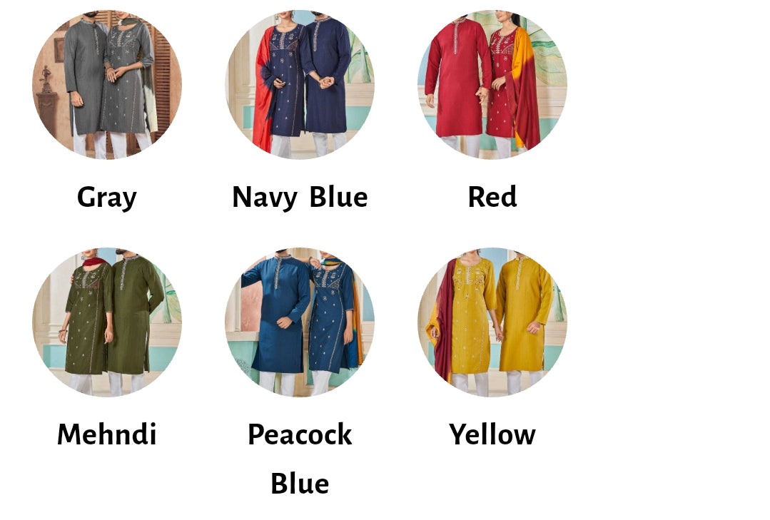 Couple Wear Pure Viscose