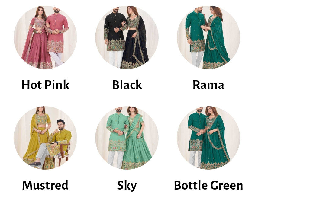 Couple Wear Lehenga Sherwani Collection