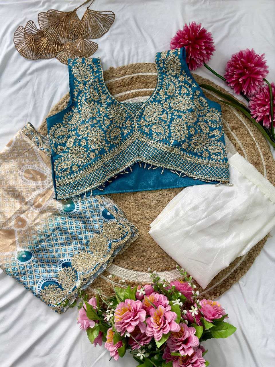 Banglori Silk Dhoti Salwar Indo Western Dress
