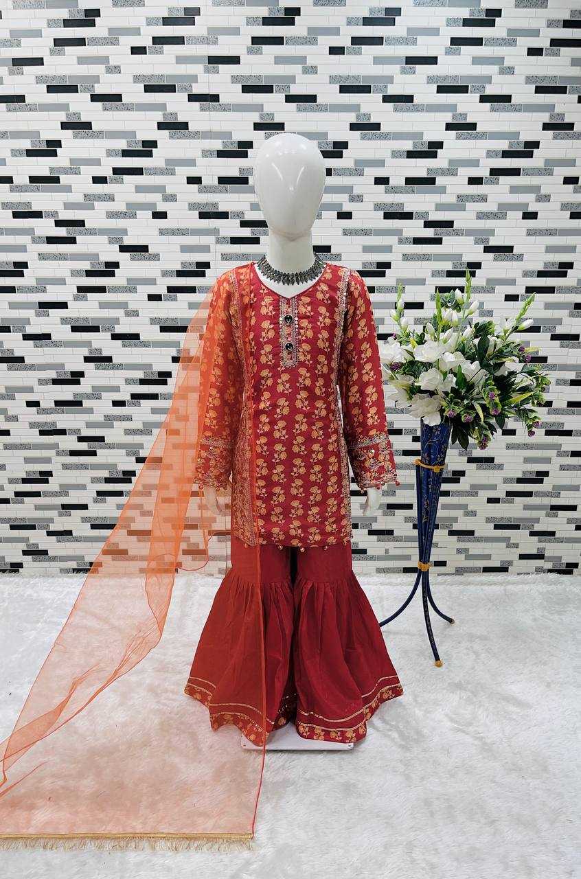 Chinon Kids Wear Sharara Suit