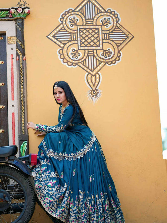 Chinon Lehengas Mother & Daughter Combo
