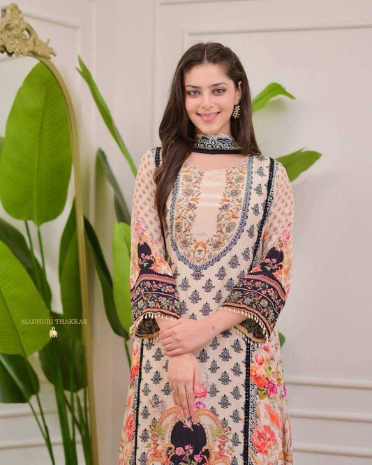 Chinon Embroidery Plus Size Collections