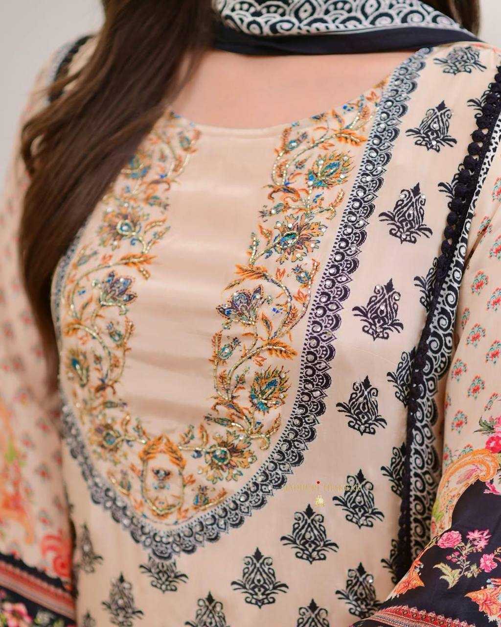 Chinon Embroidery Plus Size Collections