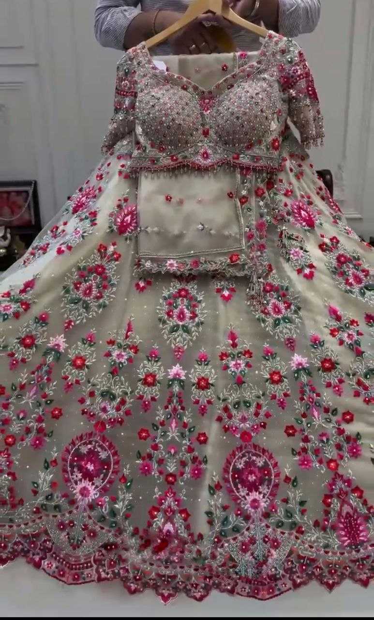 Faux Georgette Engagement Outfits Lehengas Wedding Collections