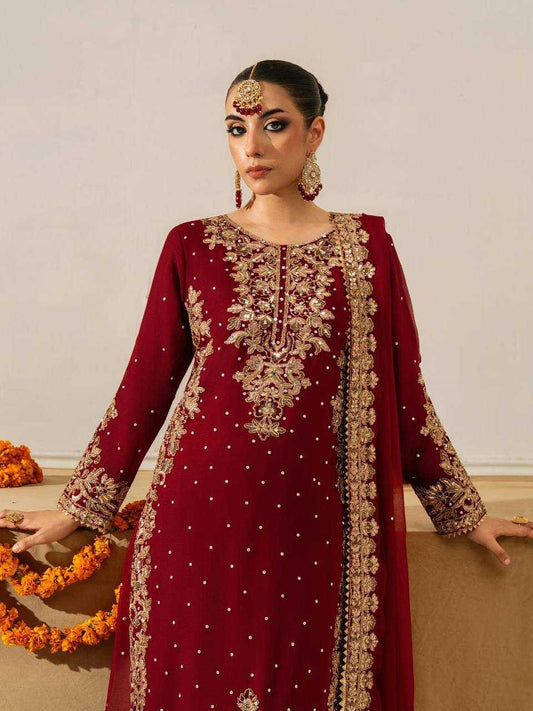 Ynf Georgette Suits & Dresses Wholesale Embroidery Suits Ethnic Dresses Manufacturer