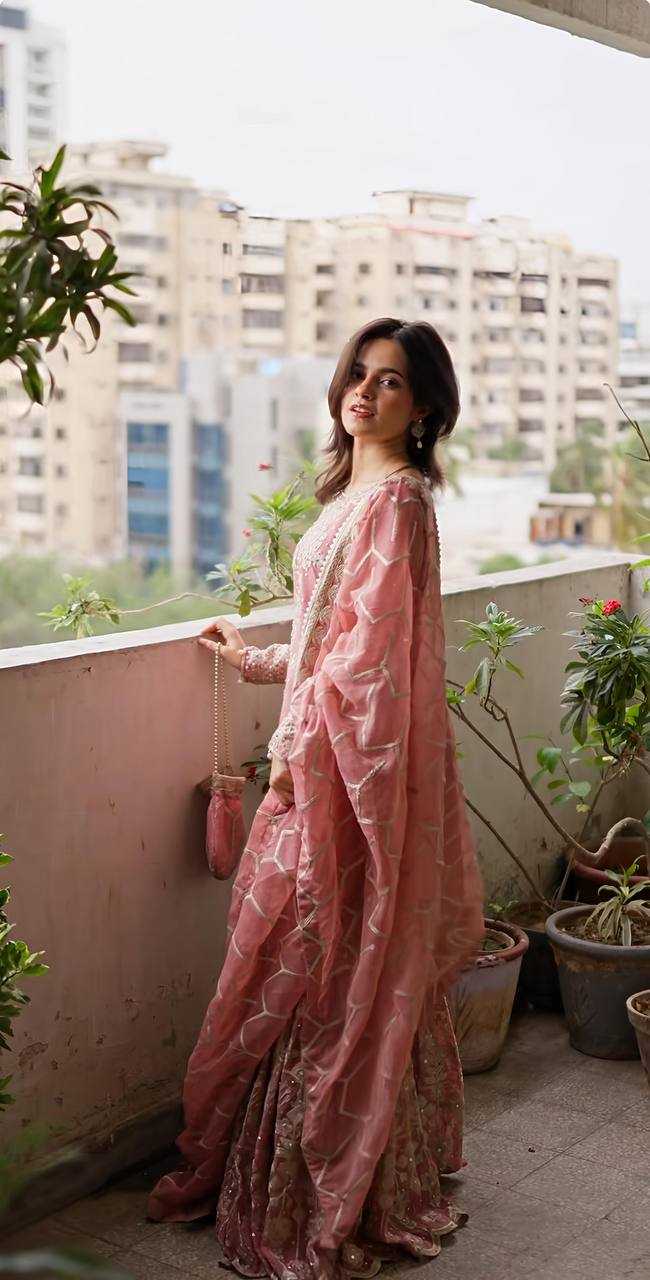 Georgette Wedding Sharara Salwar Suits