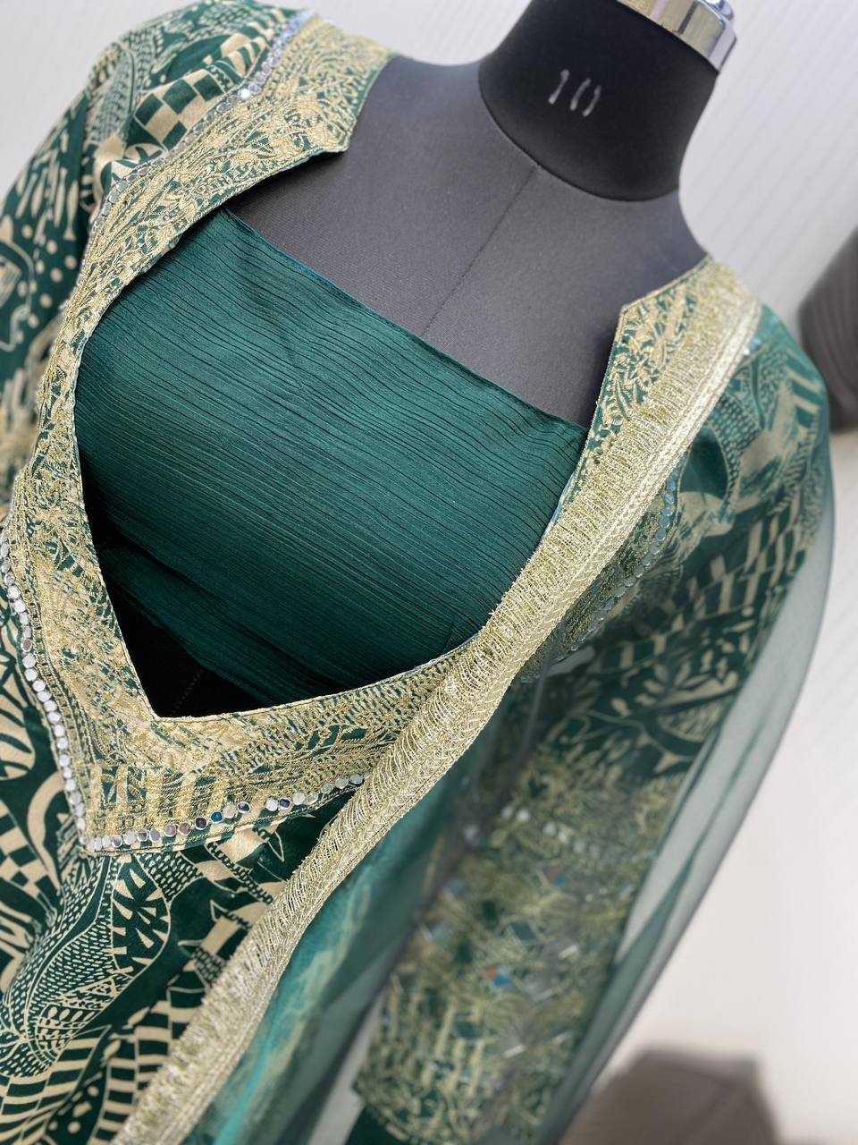Georgette Indo Western Dresses